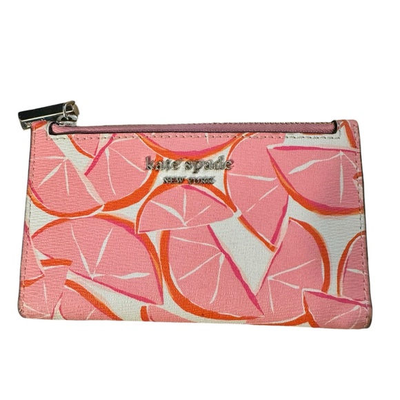 🎀KATE SPADE!🎀 Pink Grapefruit BiFold🎀 - Picture 5 of 5